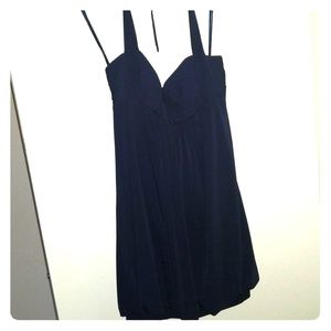 Navy Blue halter dress